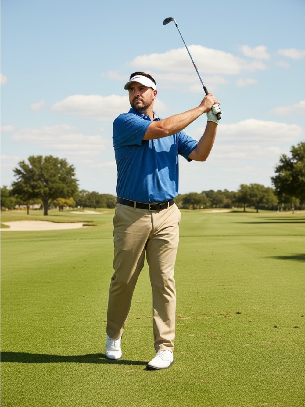 Men’s Izod Blue Polo Shirt - Work or Play Shirt